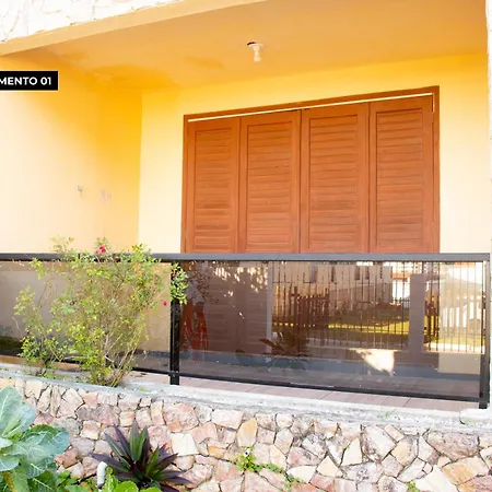 Casa Na Praia Da Vila Em Imbituba A 30 Metros Da Praia Exterior photo